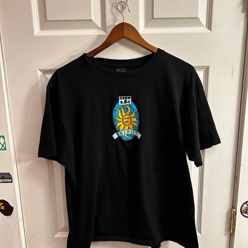 Black Graphic T-Shirt - BELL’S OBERON